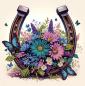 Preview: Diamond Painting Hufeisen